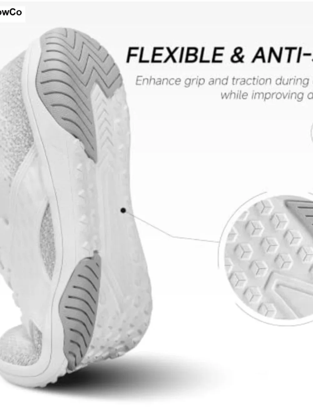 Zero Drop Barefoot Walking Shoes Breathable Mesh Wide Toe Box Lace-Up